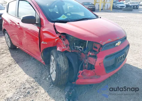 2016 Chevrolet Spark Ls Cvt из США, поврежденный, VIN KL8CB6SA8GC614604